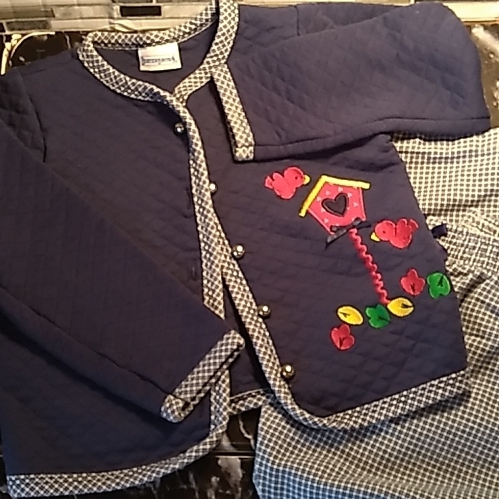 Vintage 1970s Buster Brown pants shirt set 6X